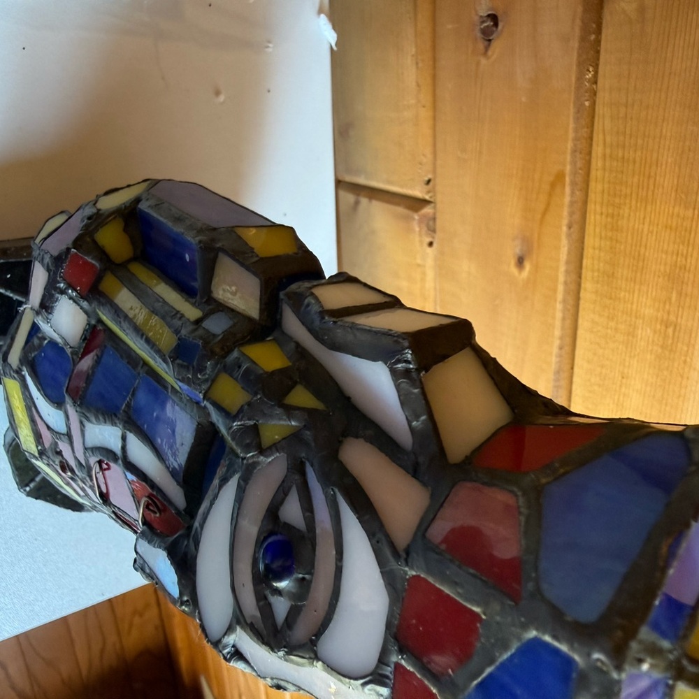 Thomas Pacconi Classics Stained Glass Nutcracker Lamp - Multicolor - Picture 8 of 10
